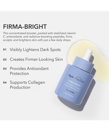 HydroPeptide Firma-Bright 20% Vitamin C Booster - Enhance Radiance & Brighten Skin | 1 Fl Oz - International Shipping Available - Buy Online on GoSupps.com