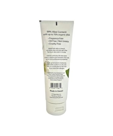 Aloha Aloe Hawaii Aloe Vera Gel Cools Soothes Moisturizes Fragrance Free 4 oz - Buy Online on GoSupps.com