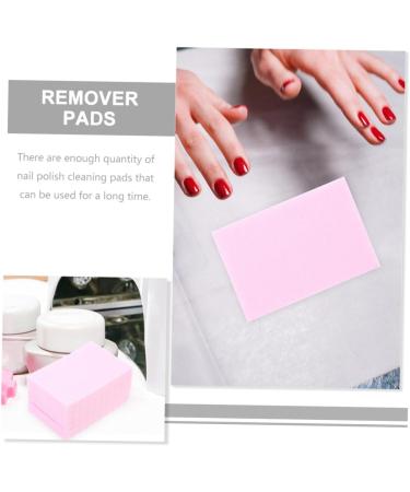 Mikinona 3 Nail Remover Cotton Nail Remover Clips Nail Remover Wipes Cleansing Wipes Eyelash Gel Nail Wraps Pad Clean Wipes Pink Manicure Makeup Remover Wipes Natural Cotton Fiber - Buy Online on GoSupps.com