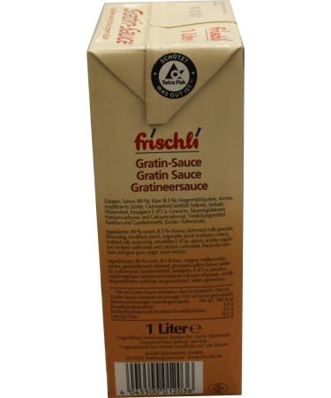  Frischli Frischli Gratin Sauce 1L - Buy Online on GoSupps.com