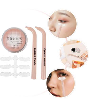 FOMIYES 5 Sets Eye Makeup Aid Reusable Eyelash Stamps Cosmetics Eyelashes Stamps Bottom Lashes Stamps Eyeliner Stencils Eyelash Stamp for Beginner False Eyelashes Stamp - Buy Online on GoSupps.com
