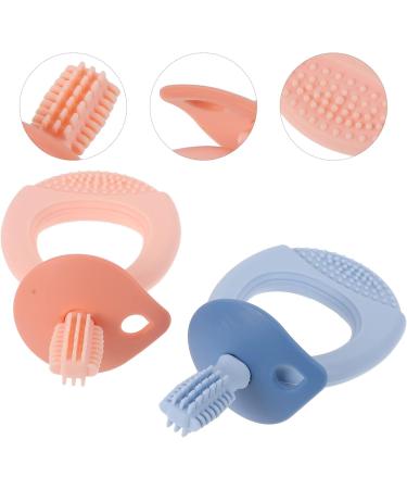 Healvian 16 STK Silicone Baby Toothbrush - Safe Tender Oral Care for Toddlers - Manual Training Toothbrush in Fun Designs - Buy Online on GoSupps.com
