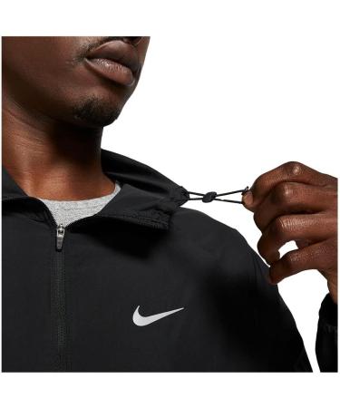 Nike Men's Repel Miler Hoodie XL - Black/Black/Reflective Silver | International Shipping Available - Buy Online on GoSupps.com
