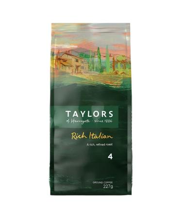 Taylors of Harrogate Taylors of Harrogate Rich Italian Ground Coffee (227g) - Pack of 2