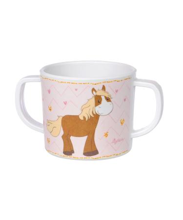 Sigikid 25271 Melamine Set - Pony Love | Kid-Friendly Tableware for Ages 36+ | White/Red/Yellow - Buy Online on GoSupps.com