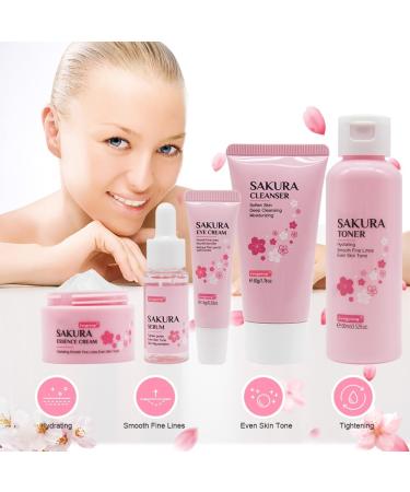 Shop Skin Care Sets & Gifts for Women | Mild Non-Irritating Face Care with Cherry Blossom Extract - Buy Online on GoSupps.com