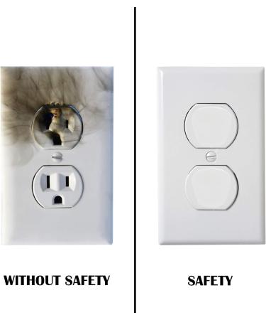12Pcs Child Safety Plug Socket Covers - Baby Proof Electrical Outlet Protectors for Home, School, Office - UK Plug Caps - Buy Online on GoSupps.com