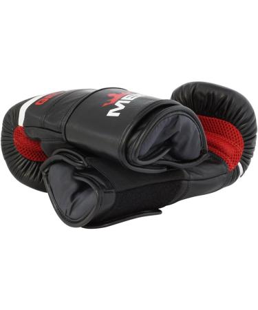 Meister Gel Armor Cowhide Leather Bag Mitts with Wrist Support - Black (12oz-16oz) - Large/X-Large - Buy Online on GoSupps.com
