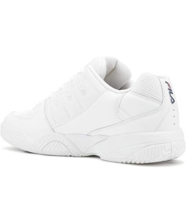 FILA Women's Double Bounce Pickleball Shoes - White/Pink/Silver (Size 10) - Style 5PM00001-156 - Buy Online on GoSupps.com