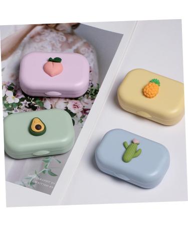 Partykindom 16 STK Colored Contact Lenses Holder - Eye Care Set & Storage Organizer for Cleaning Cases - Buy Online on GoSupps.com