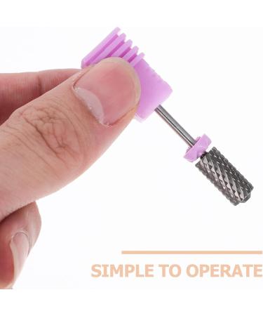 Nail Drill Bits Nail Bit Nails Drill Bits Drill Bits for Nails Cuticle Nail Drill Bit Cuticle Drill Bits Safety Bits for Nail Drill Tungsten Steel Manicure Nail Tape 0.6x0.6x4.2cm As Shown3 - Buy Online on GoSupps.com