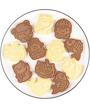 Alipis 2 Sets Biscuit Mold Postage Stamps Biscuits DIY Cookie Mold Baking Mold 3D Baking Tools Embossed - Buy Online on GoSupps.com