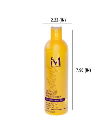 Motions Nourish & Restore Weightless Daily Oil Moisturizer - 12 Ounce | Hydrating & Lightweight | International Shipping Available - Buy Online on GoSupps.com