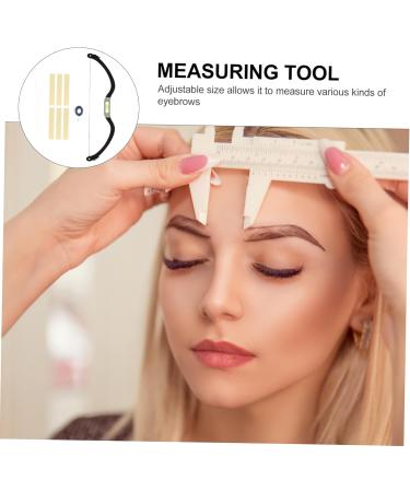 Beavorty 2pcs Bow Eyebrow Ruler Eyebrow Drawing Tool Eyebrow Line Marker Measuring Tool Eyebrow Trimming Set - Buy Online on GoSupps.com