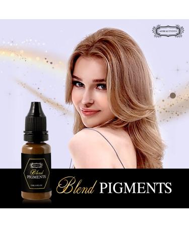 Mybeautyeyes Blend Pigments - Professional Microblading Pigments for Eyebrow, Lips, and Eyeliner - Hot Pink - 0.5FL Oz - Buy Online on GoSupps.com