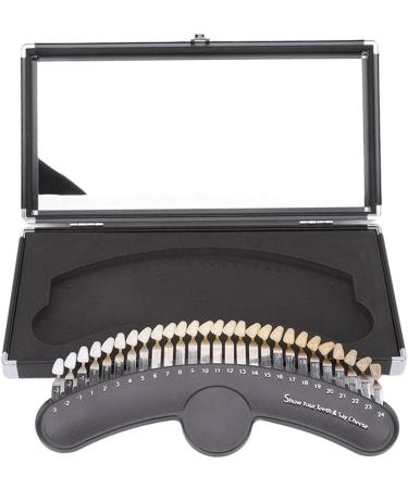 27 Colors Teeth Whitening Shade Guide - Professional Dental Bleaching Chart for Home & Salon Use - Buy Online on GoSupps.com