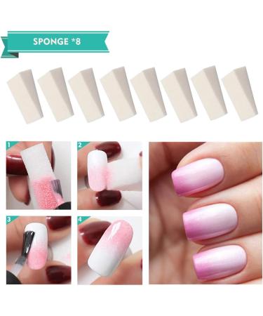 AIFAIFA 69Pcs Nail Art Kit for Beginners - Nail Brushes, Organizer, Tape Strips, Rhinestones, Glitters, Decals, Sequins, Sponge, Pen, Tweezers - Buy Online on GoSupps.com