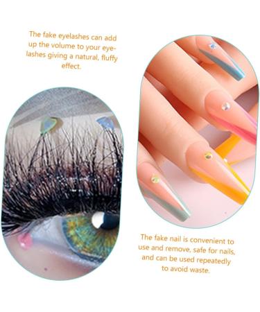 Ipetboom 2 Sets Eyelash Manicure Set Miss Multi-layer Cosmetics - Buy Online on GoSupps.com