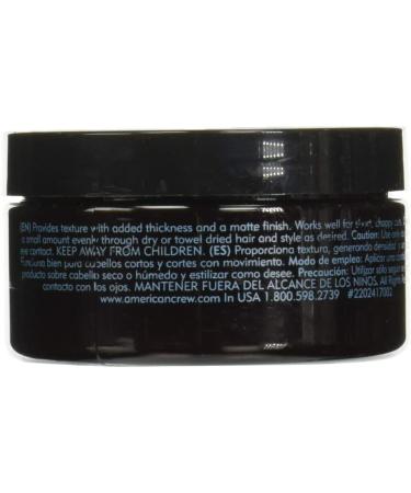 American Crew Fiber 3oz (Pack of 2) | Men's Pliable Molding Creme | Original Version - Buy Online on GoSupps.com
