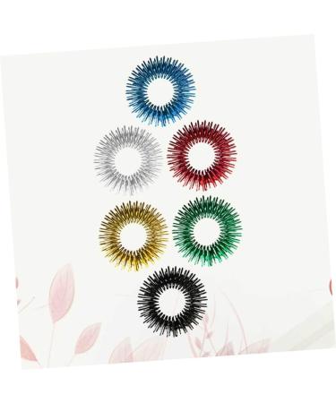 Frcolor 18 STK Finger Massage Device - Acupressure Ring & Silent Mini Massage Toy - Ideal for Kids & Medical Use - International Shipping Available - Buy Online on GoSupps.com