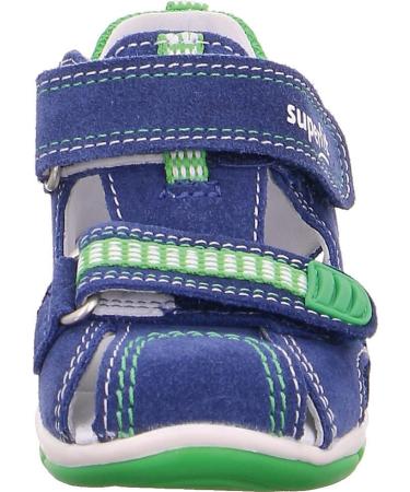 Superfit Baby Boys Freddy Sandals 4.5 UK Blue Green - Comfortable and Stylish Sandals for Your Little One - Buy Online on GoSupps.com