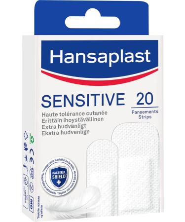 Buy Hansaplast Sensitive Plasters - Pack of 20 (2 Sizes) for International Shipping | Fast & Reliable eCommerce - Buy Online on GoSupps.com