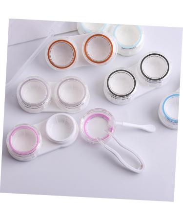 Buy Healvian Lens Container - Glass Pearls Storage Case for Contact Lenses | Travel-Friendly Lens Holder | Durable & Stylish Glasses Care Box - Buy Online on GoSupps.com