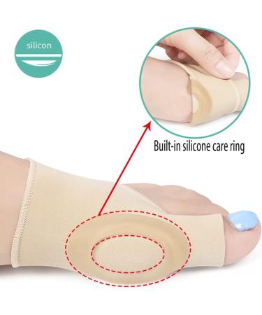 Buy Hallux Valgus Relief Ring - Toe Stretcher Pad for Men & Women | Gel Bigfoot Brace for Bunion Correction - Buy Online on GoSupps.com