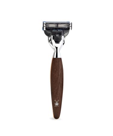 M HLE Nassrasierer - Kosmo Serie - compatible with Gillette-Klingen - Mooreiche - Buy Online on GoSupps.com