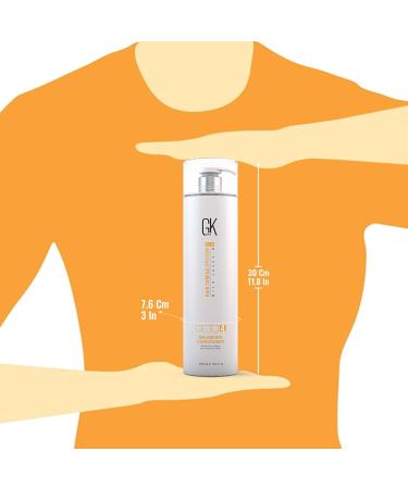 GK Hair Global Keratin Balancing Conditioner 1000ml - Best for Greasy & Color-Treated Hair | Daily Deep Conditioning - Buy Online on GoSupps.com