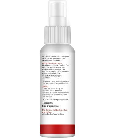 Saint Nutrition High Dose Cat Defense Spray | Anti-Cat Spray for Indoor & Outdoor Use | Safe for Cats & Dogs - Buy Online on GoSupps.com