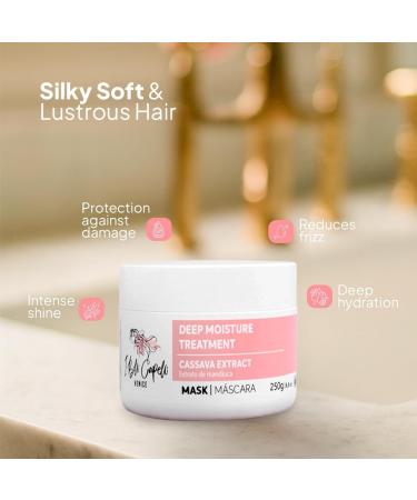 I Belli Capelli Torrano Kit de K ratine Traitement Capillaire la K ratine pour Lissage en 1 tape (500ml) + Masque l'Huile d'Argan (250g) - Nanoplastie K ratine pour Lisser Progressif (pack de 2) - Buy Online on GoSupps.com