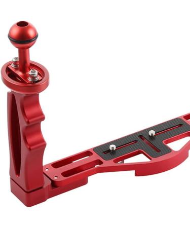 Extendable Dual Handle Underwater Camera Tray with Ball Handles - Stabilizer & Grip for Camera Housing, Gopro & Action Camera - Buy Online on GoSupps.com