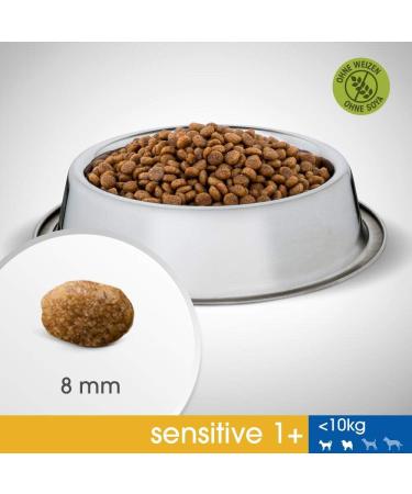Sensitive Adult 1+ Dry Dog Food for Extra Small and Small Dogs (XS/S) with Turkey 1.4 kg (Pack of 5) - Buy Online on GoSupps.com