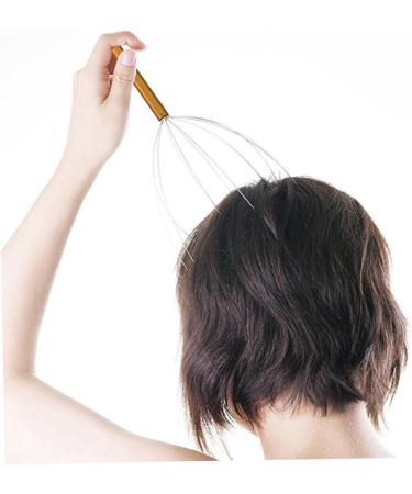 Clispeed 12 pcs Head Massager - Therapeutic Scalp Massage Tool Claw - Metal Office Scraper for Deep Relaxation & Stress Relief - Buy Online on GoSupps.com
