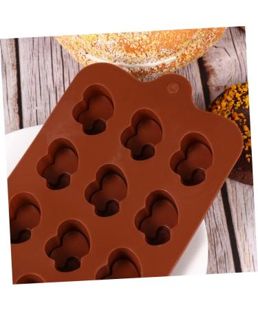 Milisten 4 Pcs Biscuit Mold Small Roasting Pan Cartoon Chocolate Molds Silicone Chocolate Trays Dessert Mould Silicone Jelly Silicone Molds for Baking Ice Pop Molds Child Candy Die Plate - Buy Online on GoSupps.com
