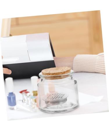 FRCOLOR Nail Cup Glass Nail Liquid Holder Nail Dish Cups with Lids Dappen Dish for Acrylic Nails Nail Dappen Cup Nail Dish Bowl Dappen Dish with Lid Stainless Manicure Saucer Cup - Buy Online on GoSupps.com