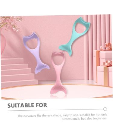 Angoily 2pcs Heated Lash Curler Eyeshadow Make up Lash Tool Women Eyeliner Mascara Heating 15x5.7cm - Buy Online on GoSupps.com