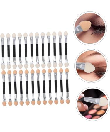 BIUDECO 24pcs Latex Eye Shadow Stick Double Ended Eyeshadow Brush Eye Makeup Makeup Applicator Sticks Eye Shadow Eyeshadow Cosmetic Makeup Sticks - Buy Online on GoSupps.com