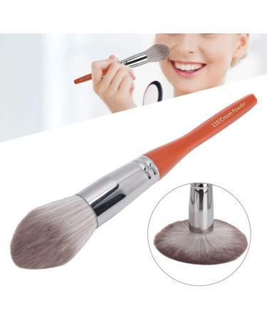 Verdant Touch Makeup Brush Professional Makeup Powder Brush Soft Hair Blusher Brush for Loose Powder Cosmetic Tool Auburn Color - Buy Online on GoSupps.com