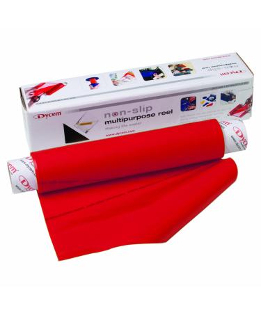 Dycem Non-Slip Material Roll, Red, 16" X 6.5 ft