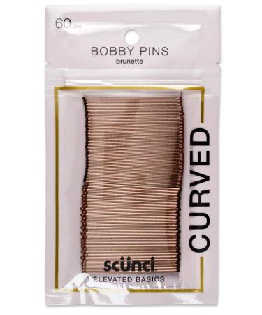 Scunci Curved Bobby Pins - 60pk - Buy Online on GoSupps.com