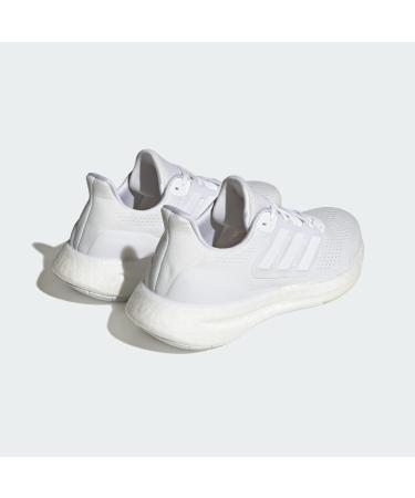 Adidas Unisex Pureboost 23 Shoes - Low Top Running Sneakers | 45 1/3 EU | Ftwr White/Black - International Shipping - Buy Online on GoSupps.com