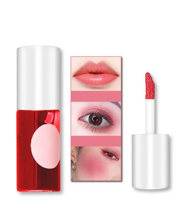 ZSSEMEI Lip Stain Tint Set  Mini Liquid Lipstick  Hydrating & Moisturizing Cheeks and Eyes  Waterproof  Long lasting  Easy Application  Shimmery  Natural Lip Gloss  Sexy Lip Color Makeup (1 APPLE)