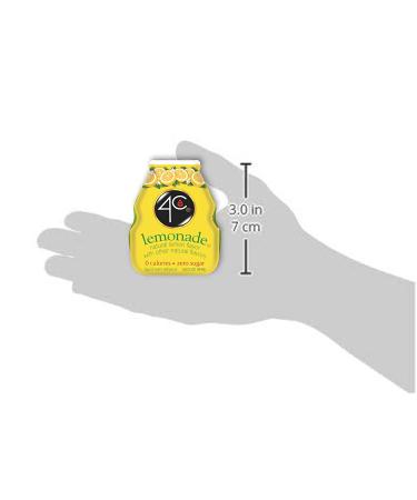 4C Sugar Free Lemonade Liquid Water Enhancer  12 Pack  Premium Natural Flavors  0 Calorie Lemonade 12 Count (Pack of 1) - Buy Online on GoSupps.com