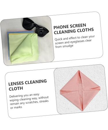 100pcs Eyeglass Cleaning Wipes - Multi-Purpose Lens & Screen Wipes for Glasses Phones & Computers | 13x13cm Fiber Cloth - Buy Online on GoSupps.com