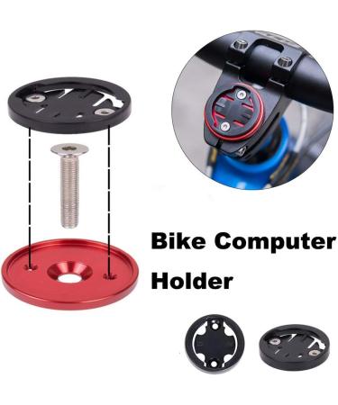 Cysky Garmin Edge Mount - Bicycle Stem Holder for Garmin & Bryton GPS | Compatible with 1000 820 810 800 520 500 200 & Bryton 530 330 310 (Black) - Buy Online on GoSupps.com