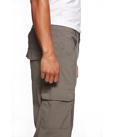 Jeff Green Men's Elastic Quick-Drying Lightweight Three-Quarter Cargo Pants - Outdoor Functional Wear in Tornado Grey - XXL - International Shipping Available - Buy Online on GoSupps.com