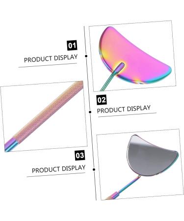 TOPPERFUN 1pc Eyelash Grafting Mirror Eyelash Mirror Inspection Tool Folding Stainless Steel Miss False Eyelash Mirror Lash Extension Mirror Paramedic Accessories Fake Eyelashes Make up - Buy Online on GoSupps.com