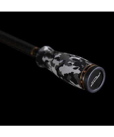 Entsport E Series Camo Legend 2-Piece 7ft Casting Rod | 24 Ton Carbon Fiber | Baitcasting Fishing Rod with 2 Tips - Medium & Medium Heavy | Portable Baitcast Rod for Bass Fishing - Buy Online on GoSupps.com